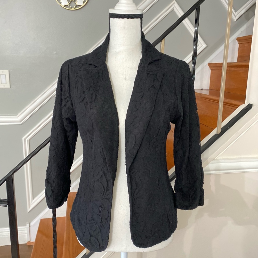 Miss Chievous black lace blazer